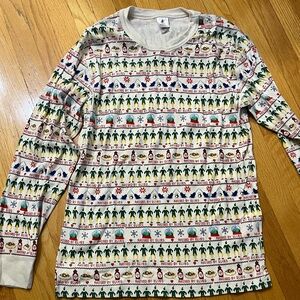 Hanna Andersson elf men’s large top